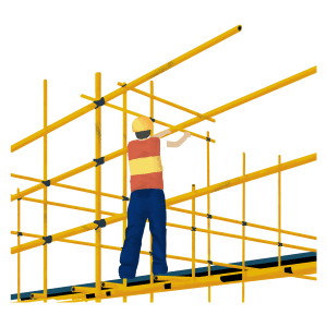 construction worker Illustration - builder